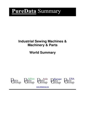 cover image of Industrial Sewing Machines & Machinery & Parts World Summary